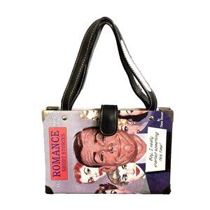 Retro Box Purse in shape of April 1950 Romance Short Stories Book